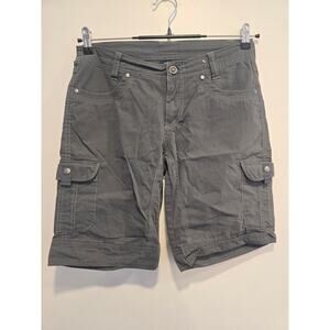 Kuhl Women's Gray Cargo Shorts Size 6 Preloved